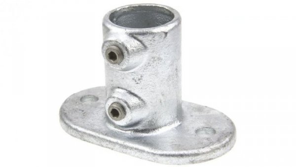 Kołnierz podstawy, Cast Iron, Kołnierz podstawy, 42mm, Rura okrągła, Typ 2
