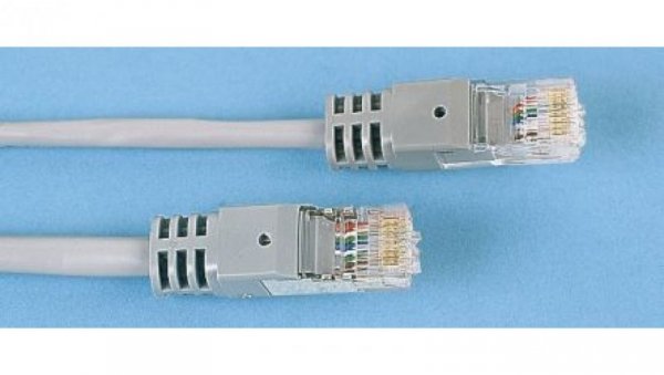 Kabel kat. 5e U/UTP Szary 5m