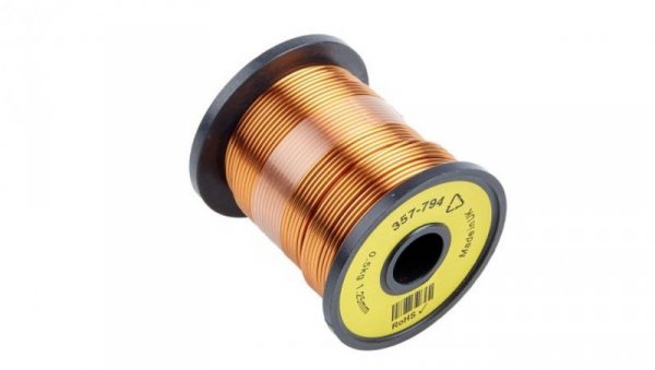 Przewód miedziany, Jednordzeniowy, 16 AWG, 1,3 mm², dł.: 40m, Maksymalnie +155C
