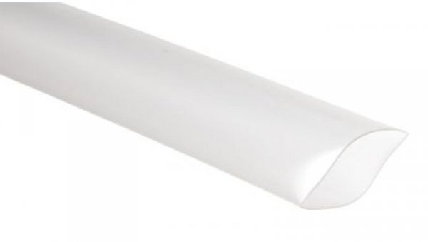 Osłona termokurczliwa Przezroczysty 2:1, średnica 9.5mm, dł. 1.2m, RS PRO