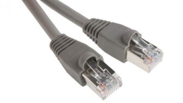 Kabel kat. 5e STP Szary 1m