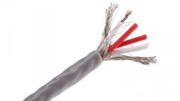 Przewód termoparowy RTD Ekranowany, -10 → +80 C., dł. 25m, izolacja: PTFE, 7-żyłowy, RS PRO
