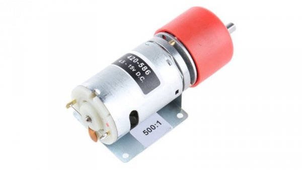 Motoreduktor DC, 2,81 A, 19,8 W, 29 obr/min., 59 Ncm, RS PRO