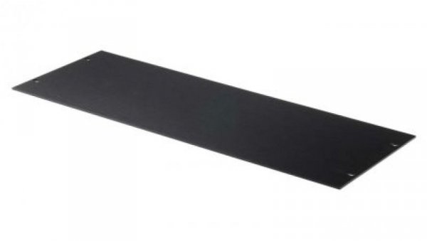 Panel przedni do szafy RACK, 4U x 42KM, 229.6 x 139.5mm, kolor: Czarny, RS PRO