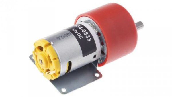 Motoreduktor DC, 990 mA, 7,98 W, 233 obr./min, 2587 gcm, RS PRO