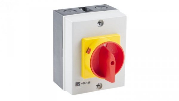 Przełącznik izolacyjny bez bezpiecznika 3-biegunowy 40 A 15 kW 3-fazowy IP65