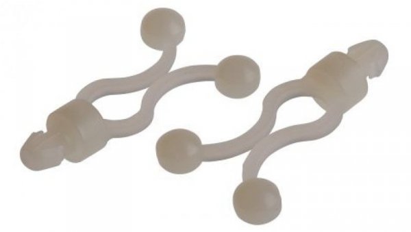Spinka do kabli Spinka zaciskowa, 7.6mm, materiał: Nylon 66, RS PRO