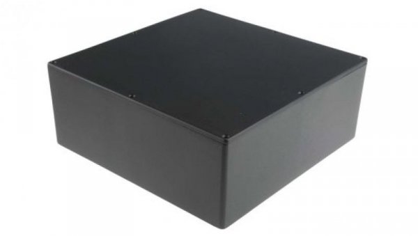 Obudowa ekranowana Czarny, 250 x 250 x 100mm, RS PRO