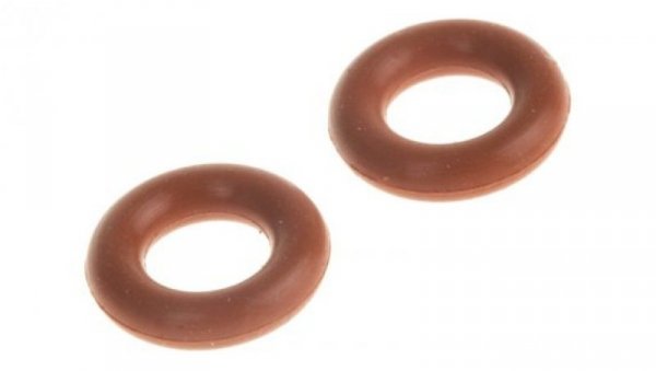 Pierścień O-ring, materiał silikon, 1.78mm, Ø zew 9/32cal, RS PRO