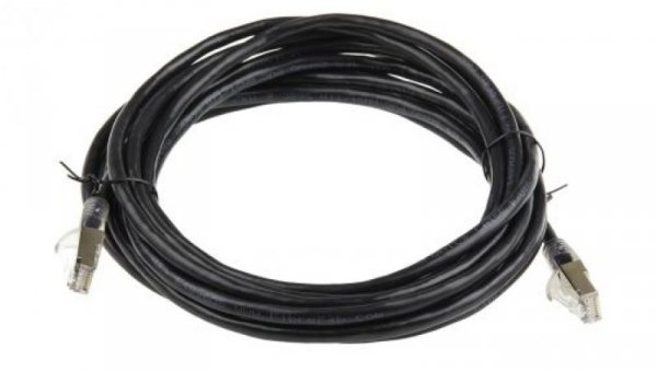 Kabel kat. 5e F/UTP Czarny 5m