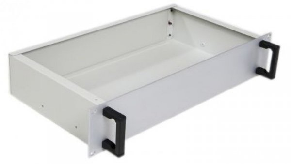 Obudowa do montażu w szafie, 2U, 88 x 483 x 250mm