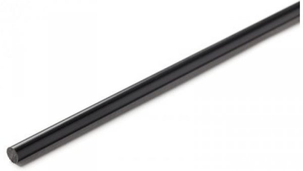 Pręt z polichlorku winylu PVC, Ø 6mm x 1m, kolor: Szary