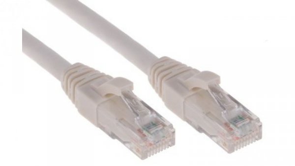 Kabel kat. 5e Nieosłonięty Biały 5m