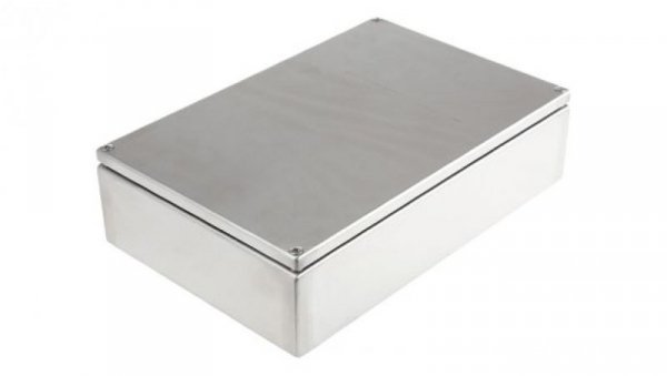 Puszka elektroinstalacyjna, 300 x 80 x 200mm, IP66, kolor Niemalowany, materiał Stal nierdzewna, RS PRO