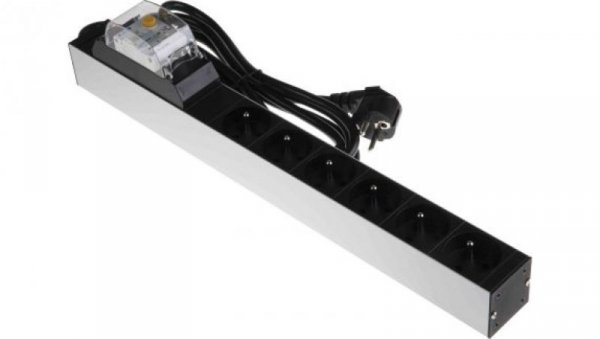 Przedłużacz 6-gniazd Typ E 2.5m 7553970