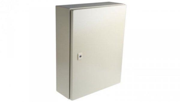 Szafka ścienna rozdzielcza RAL 7032, materiał: Stal, IP66, 500 x 400 x 150mm, RS PRO