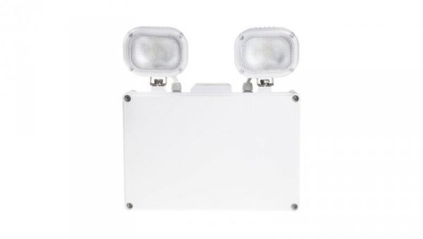 Oświetlenie awaryjne IP65 Podwójne punktowe 2 x 7,5 W LED