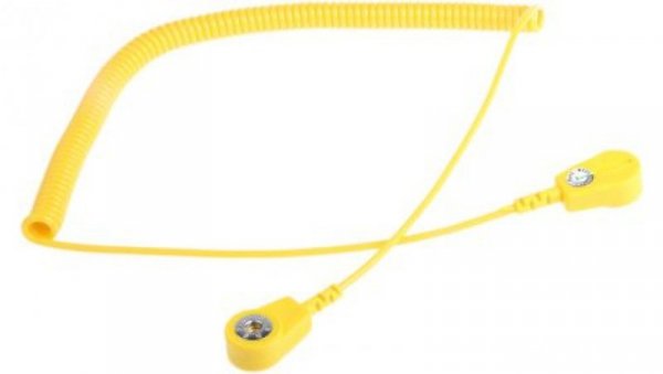 Przewód do opaski ESD, 4mm Tak, dł. przewodu 1m, RS PRO Pojedynczy przewód