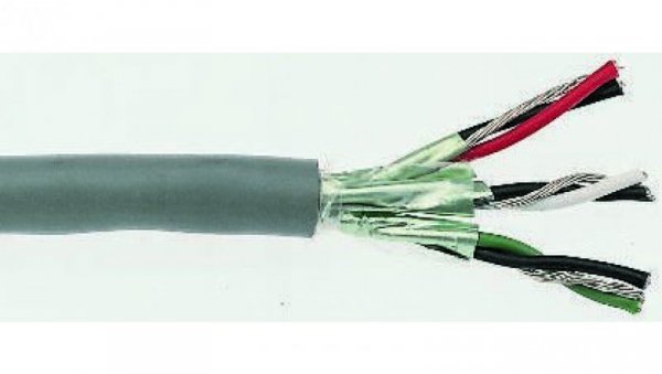 Wieloparowy kabel przemysłowy, 3 -parowy , 22 AWG AWG , izolacja LSZH Ekranowany Przewód wielożyłowy