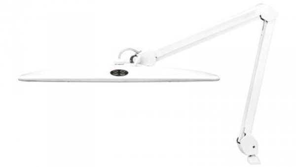 Lampa biurkowa 21 W 230 V, z regulowanym ramieniem, ze źródłem, RS PRO