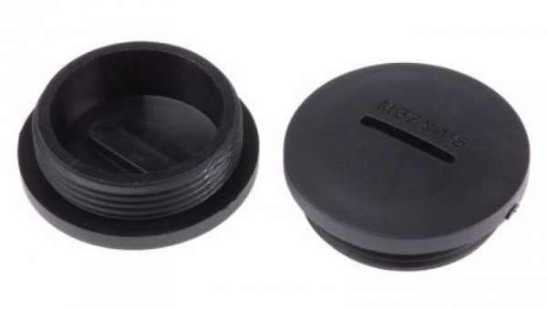 Zaślepka, Czarny M32 x 1.5 Gwintowany, Nylon 66, Zaślepianie, 31.7mm 36.6mm RS PRO
