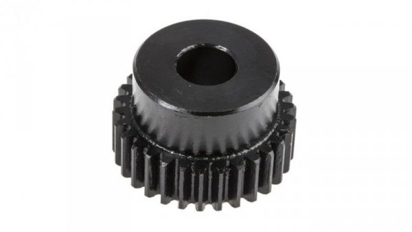 Koło zębate walcowe, moduł: 1, l.zębów: 40, śr. piasty: 14mm, śr. otworu: 6mm, Stal