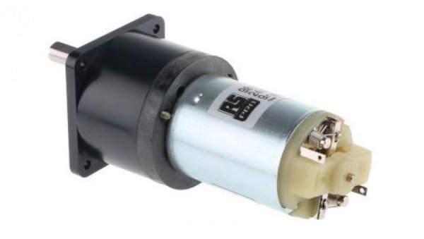 Motoreduktor DC, 9 obr./min, 600 mNm, RS PRO