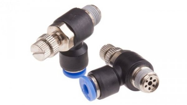 Regulator przepływu x4mm, RS PRO, materiał: Polioksymetylen