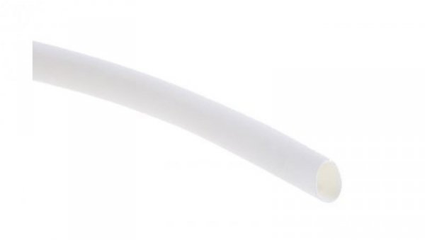 Osłona termokurczliwa Biały 2:1, średnica 3.2mm, dł. 10m, RS PRO