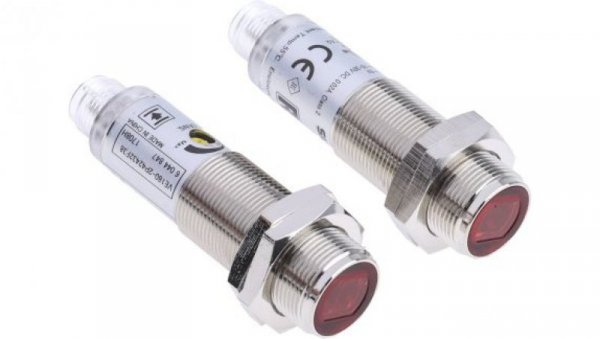 Czujniki fotoelektryczne PNP cylindryczny zakres 28 m IP67