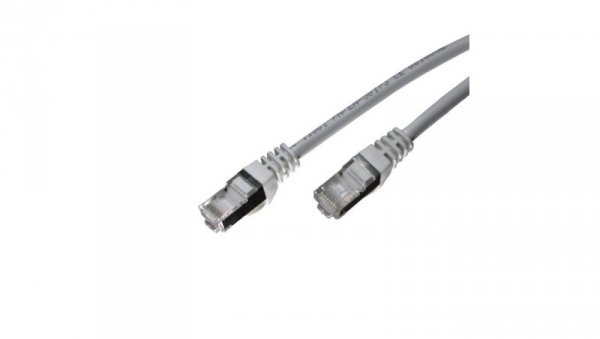 Kabel krosowy EmiterNet SFTP kat.6A LSOH 5 m szary EM/PC-SFTP6ALSOH-5M