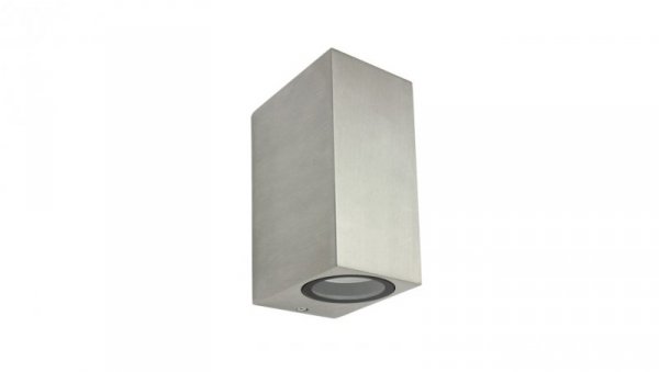 Oprawa elewacyjna Mini 5002 BR GU10 max 35W kolor srebrny 0438621