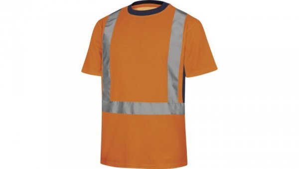 T-SHIRT OSTRZEGAWCZE Z BAWEŁNY I POLIESTRU