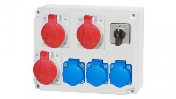 Rozdzielnica R-310 3x32A 5p, 3x230V, 0/1 F3_0346