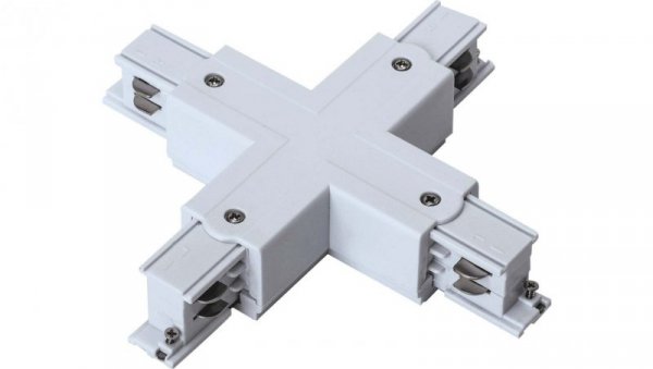 Łącznik szynoprzewodu IP20 3-fazowy biały TRACK X CONNECTOR 4W WHITE GXTR044