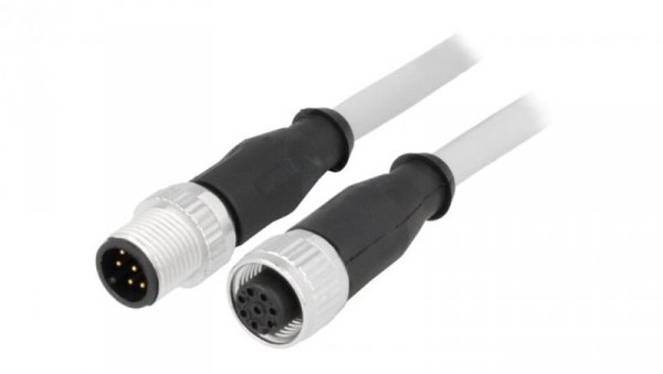 Złącze M12 męsko-żeńskie proste 5m 8pin 21348485882050