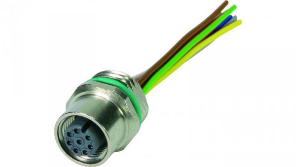 Złącze M12 żeńskie proste 0,5m 8pin 21033176805