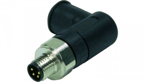 Złącze M8 męskie kątowe 3pin 60V 21023593301