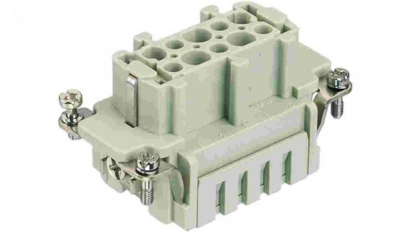 Złącze HAN prostokątne żeńskie 10pin 16A 500V 09330102716
