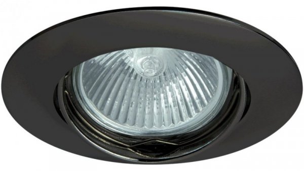 Oczko 50W/12V MR16 IP20 okrągłe ruchome aluminiowe matowy czarny DIO DTO2B-MB GXPL058