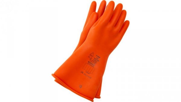 HUBIX H044 2OG Rękawice elektroizolacyjne klasy 2, pomarańczowe 36 cm, do 17 000 V AC/ 25 500 V DC Rozmiar: 11