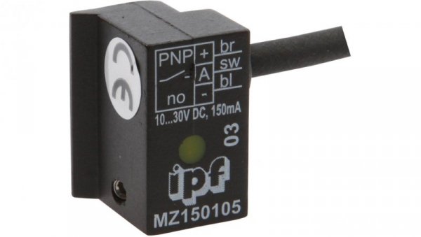 Czujnik magnetyczny, cylinder, rowek trapezowy, 14x20x14mm, 10-30V DC, 1x PNP NO, MZ150105