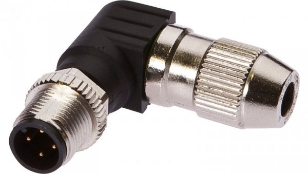Złącze kablowe, kątowe, do samodzielnego montażu, szybkie podłączenie, Ø4-5,1mm, 4A, 32V, VK003D26