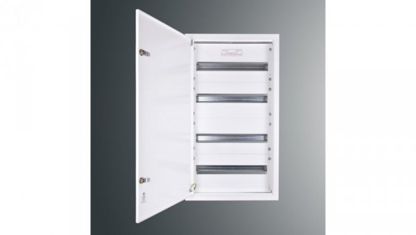 Rozdzielnica p/t modułowa RW 21NN 4 x 20S 762x423x175 szyna TSH35 zamek patent.9081 IP30 RAL9003