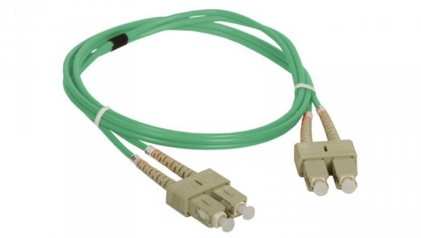 Patch cord MM OM3 SC-SC duplex 50/125 1.0m FOC-SCSC-5MMD-1-3