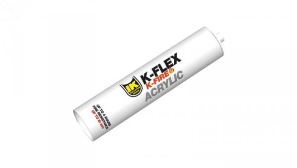 Jednoskładnikowa masa ogniochronna K-FLEX K-FIRE ACRYLIC 310ml EI240