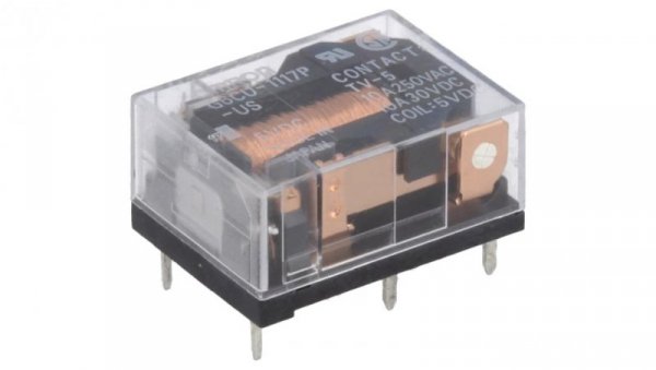 Przekaźnik elektromagnetyczny SPST-NO Ucewki 5VDC 10A/30VDC G6CU-1117P-US 5VDC