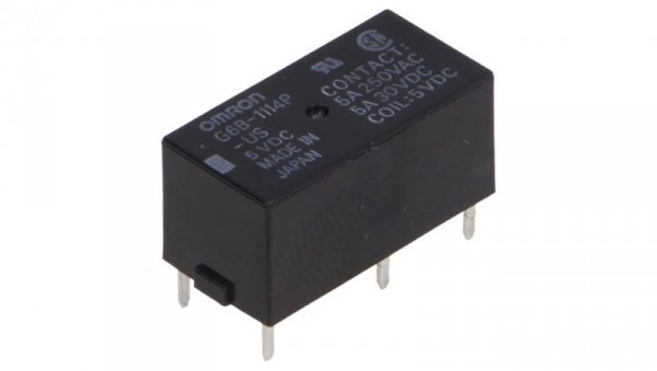 Przekaźnik elektromagnetyczny SPST-NO 5A/250VAC G6B-1114P-US 5VDC