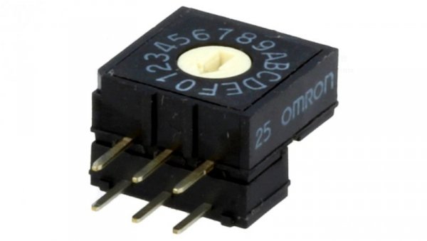 Zadajnik kodu HEX/BCD Poz 16 THT Rstyku max 200m A6RV A6RV-162RF