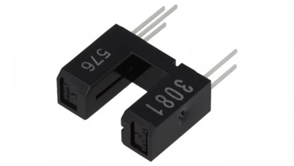 Czujnik fotoelektryczny nadajnik-odbiornik (szczelina) THT EE-SX3081